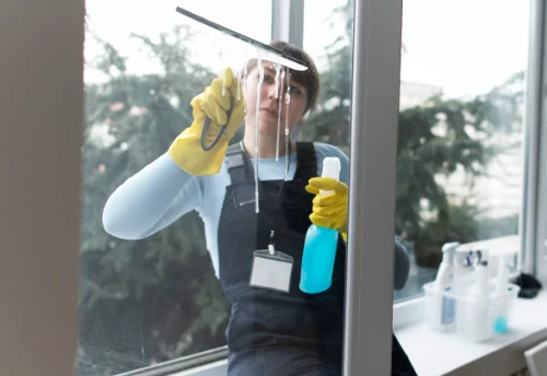 Nettoyage de vitres intérieures et extérieures à Bazoches-sur-Hoëne
